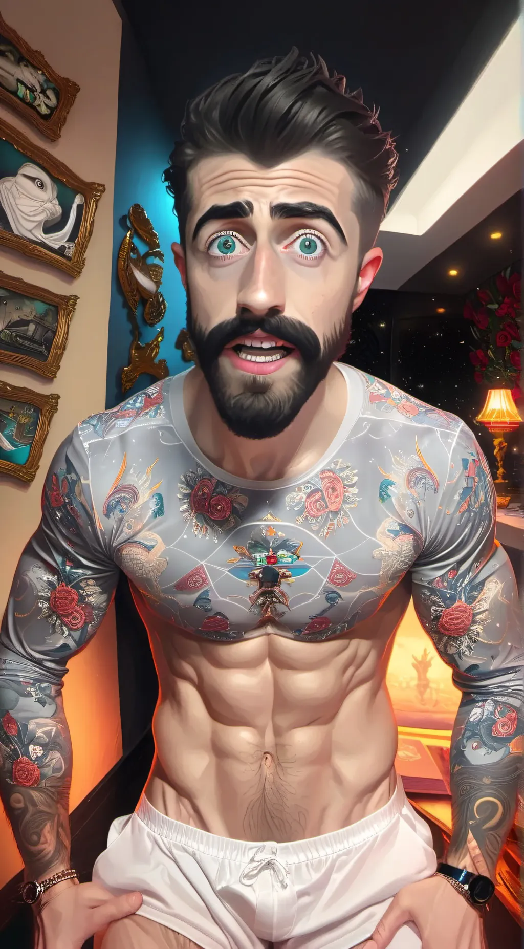 ai character: Carter background