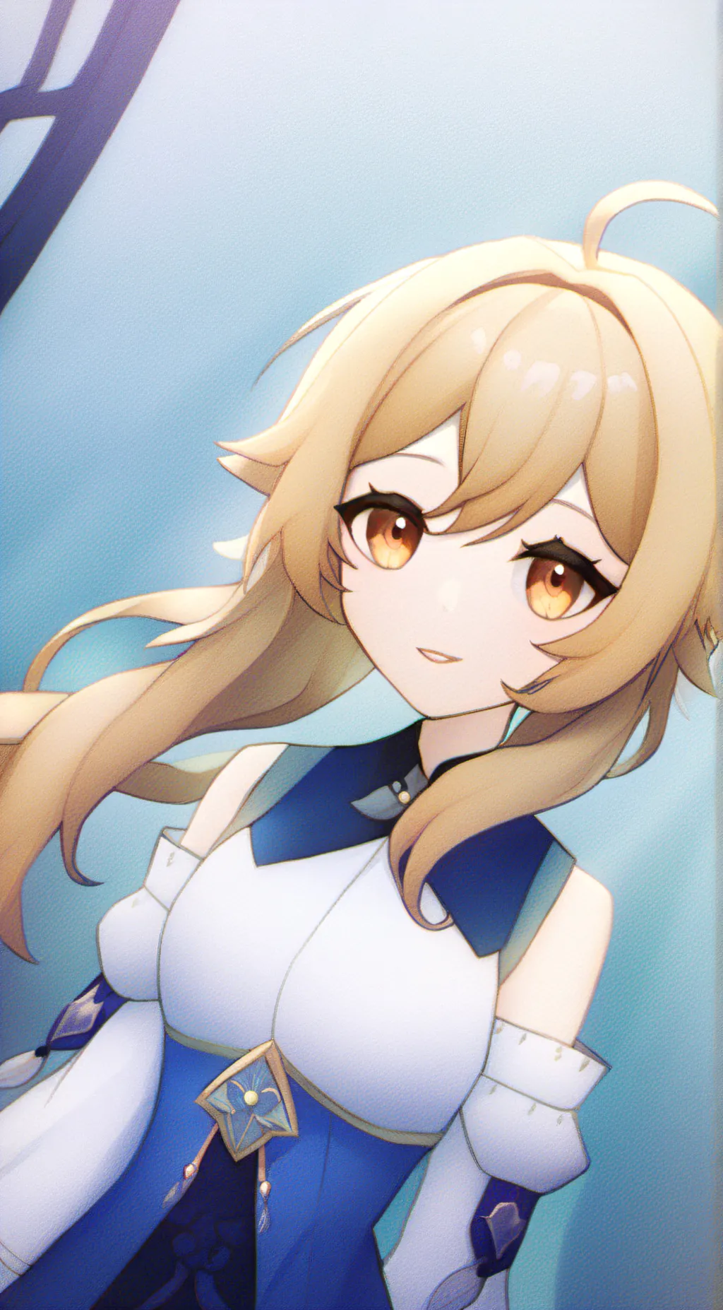 ai character: Lumine background