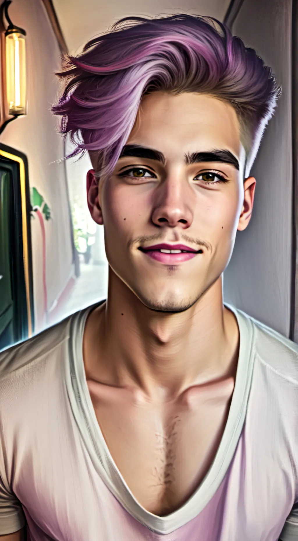 ai character: Austin background