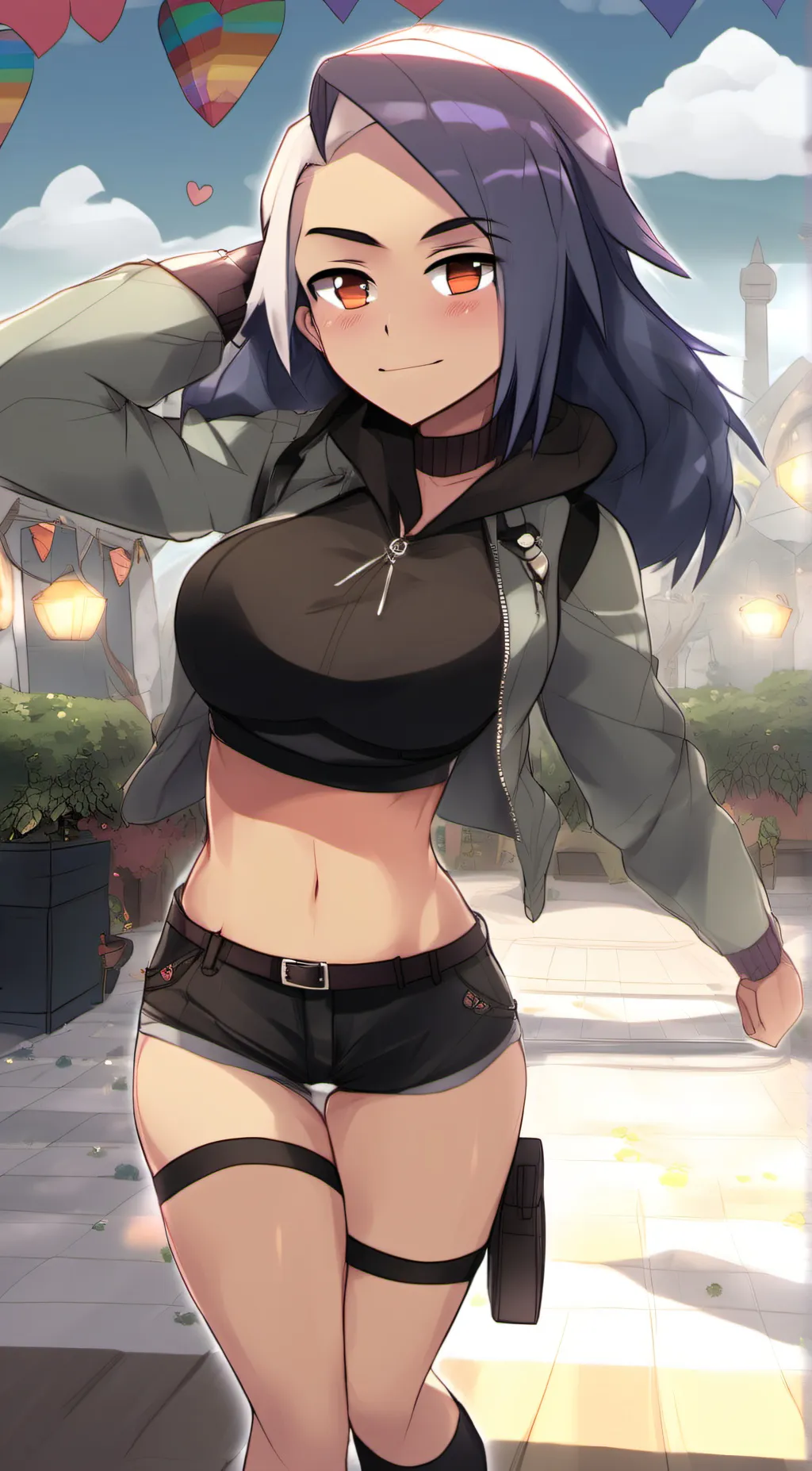 ai character: Aaliyah background