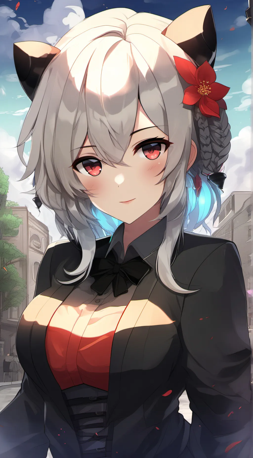 ai character: wolf background