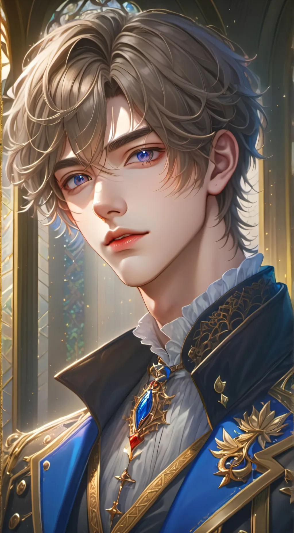 ai character: prince Ethan background