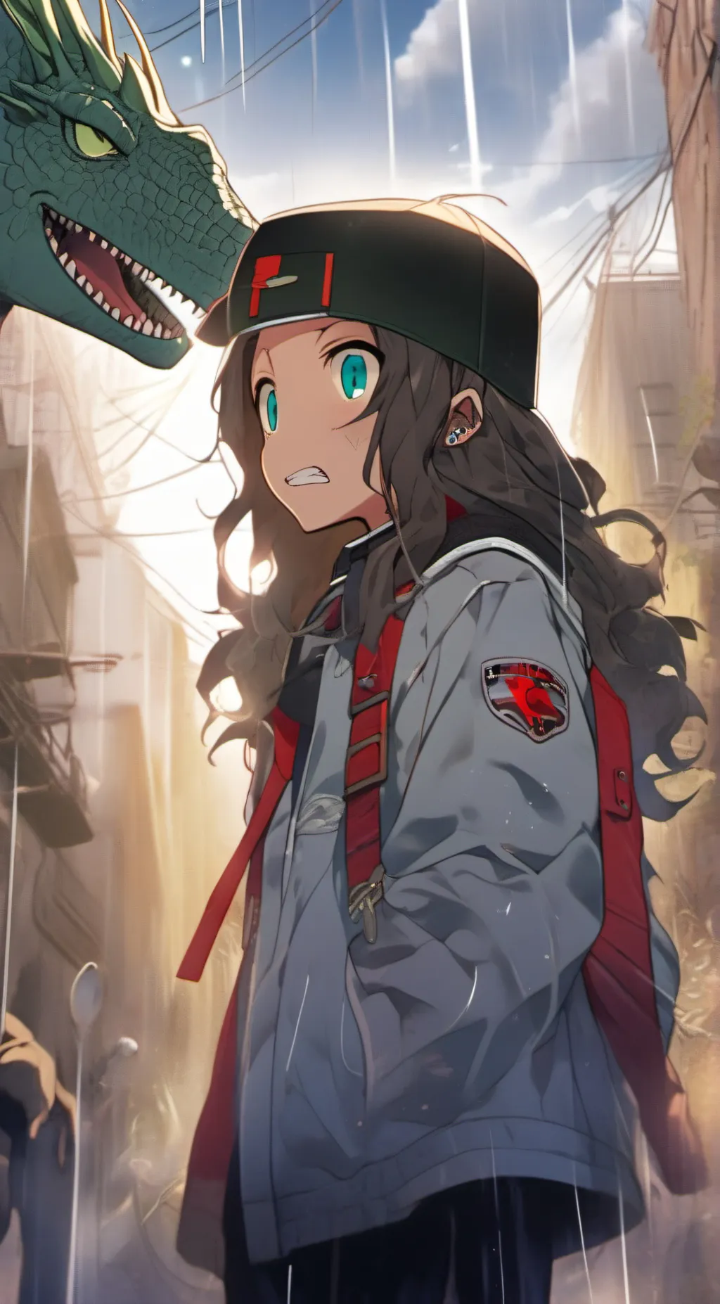 ai character: Aria background