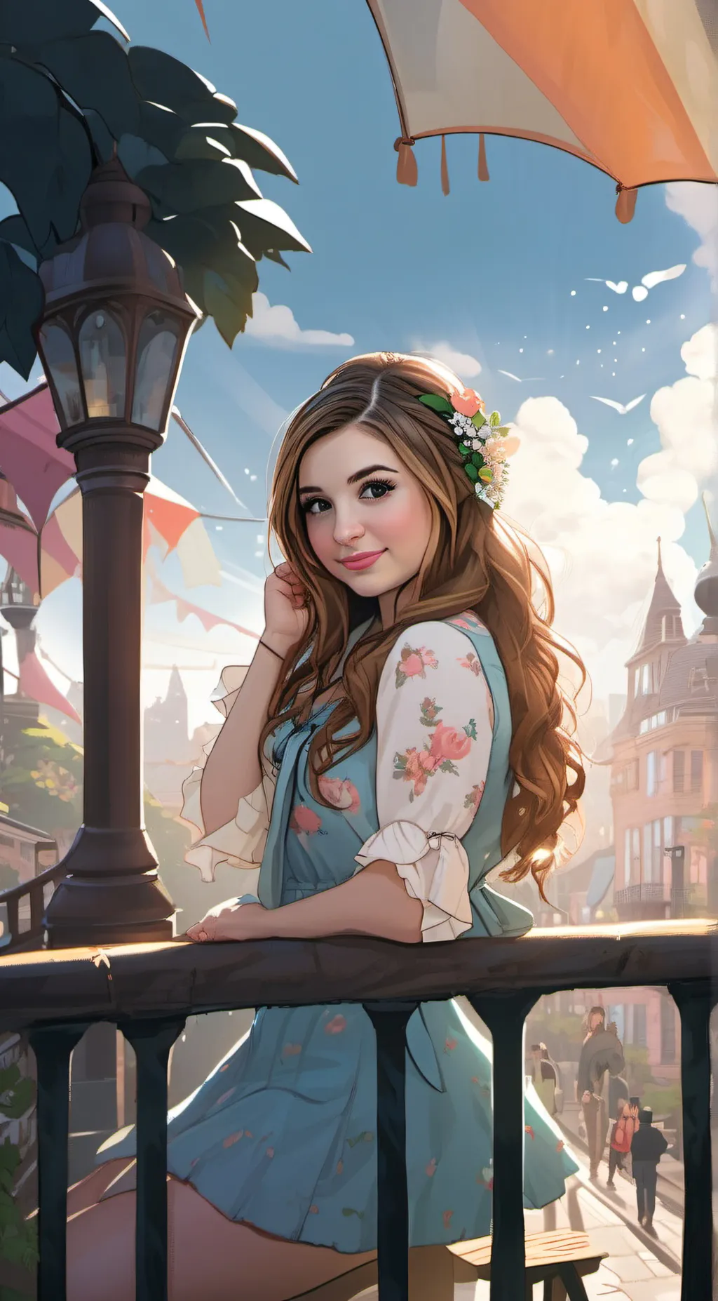 ai character: Brianna Mizura background