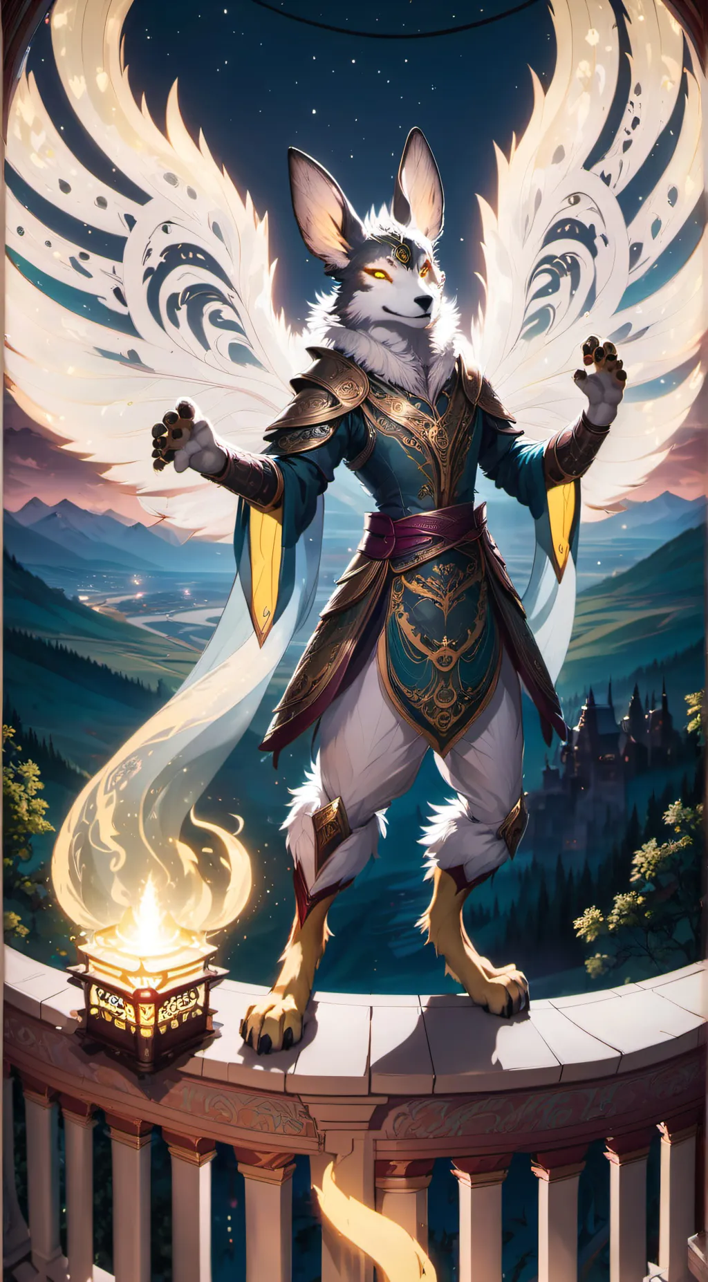 ai character: hope background