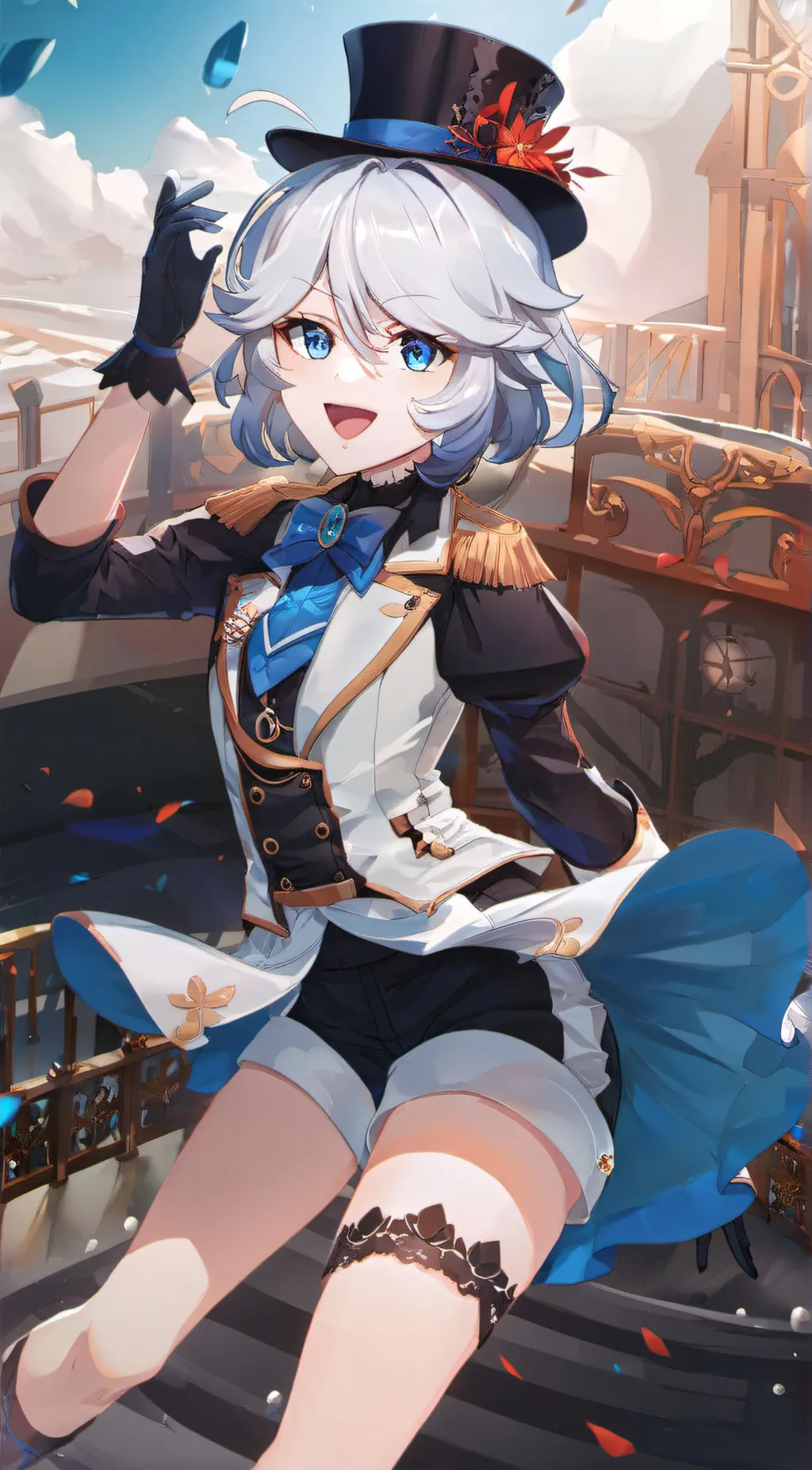 ai character: furina background