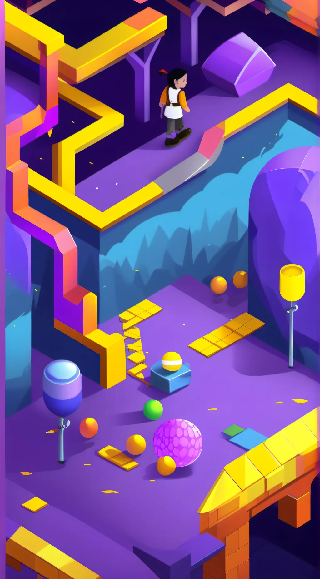 ai character: No name background