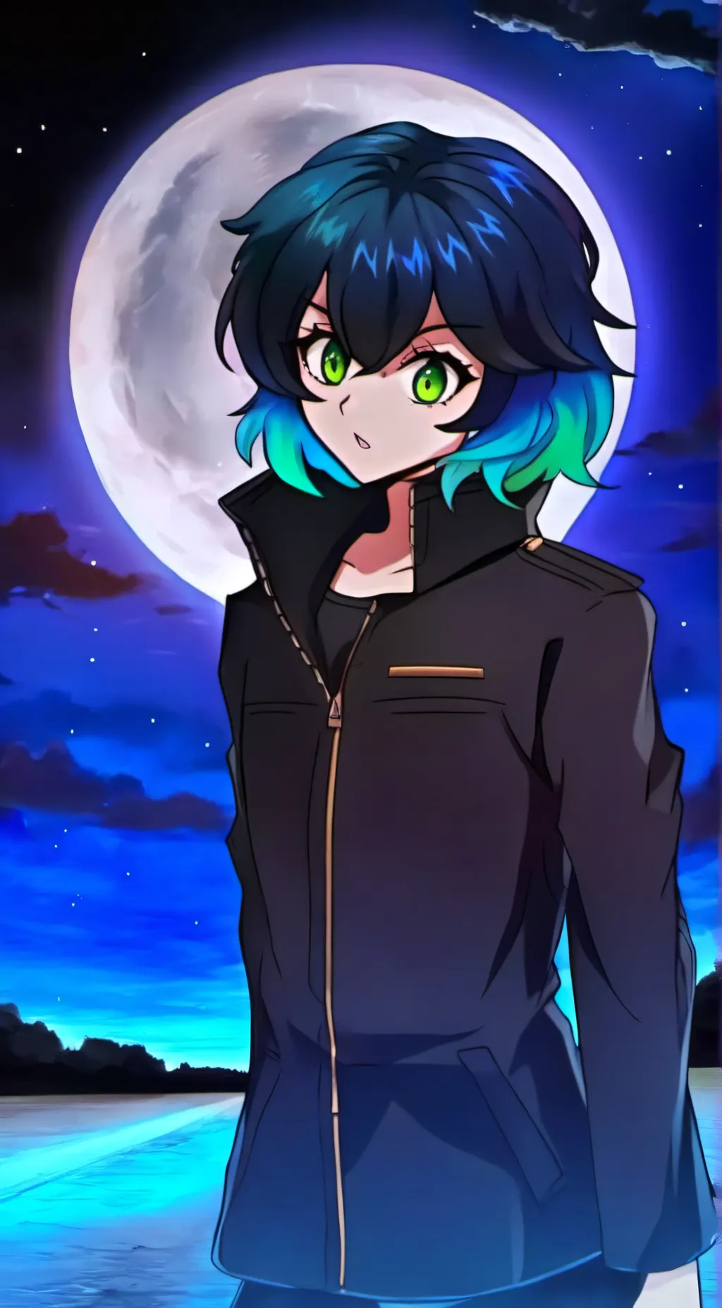 ai character: Inosuke background