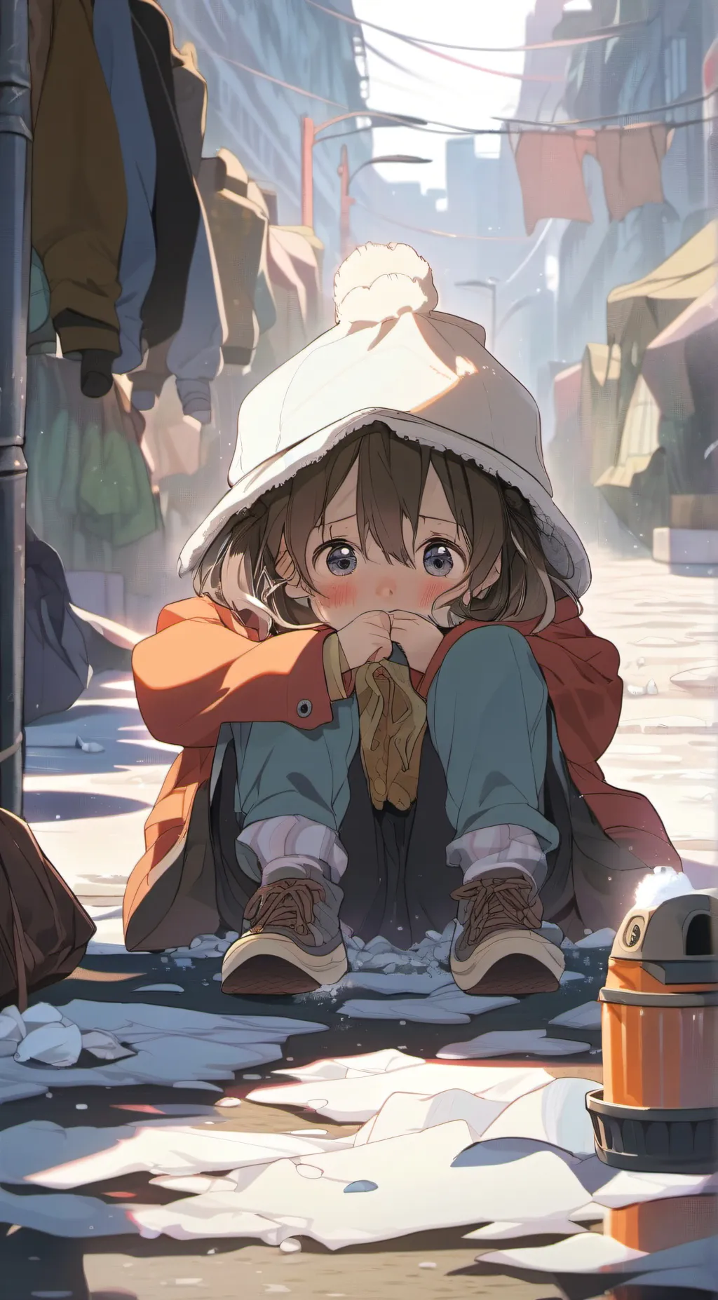 ai character: Abby background