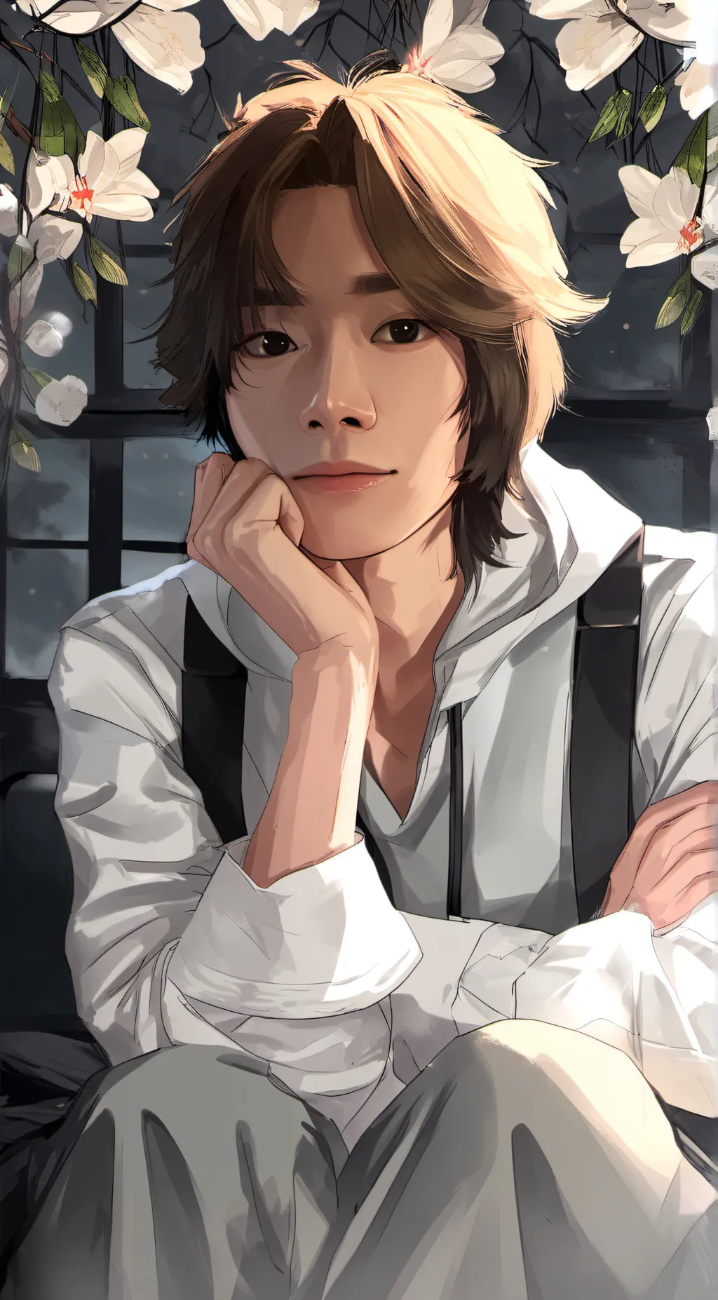 ai character: jordan  background