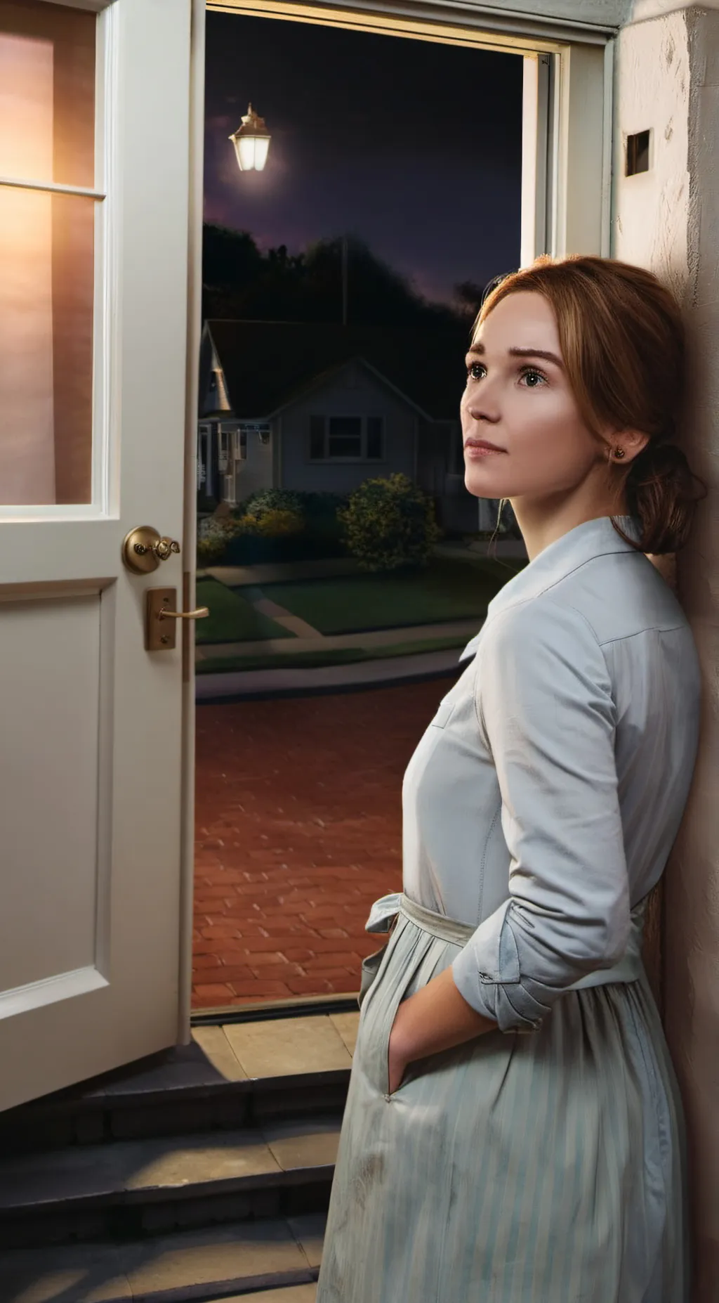 ai character: Angel  background