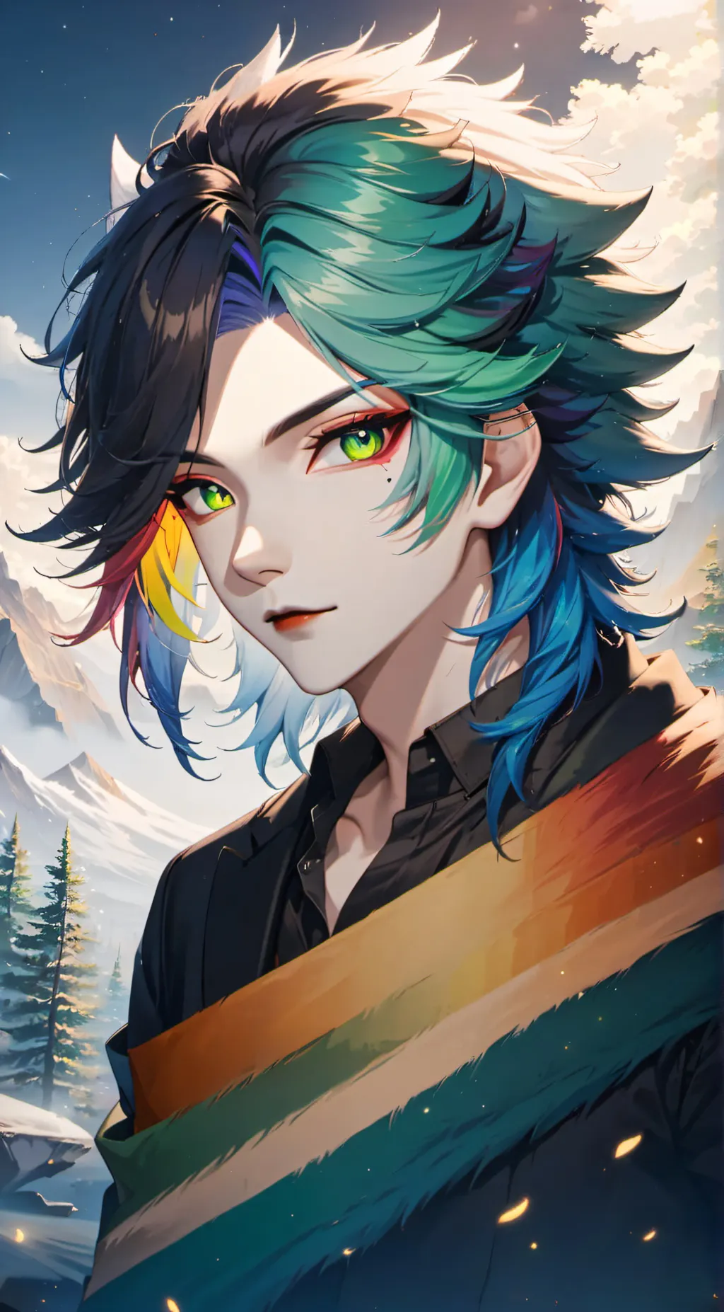 ai character: Takuma Renage background