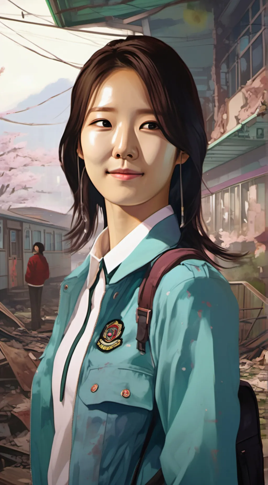 ai character: ha ri background