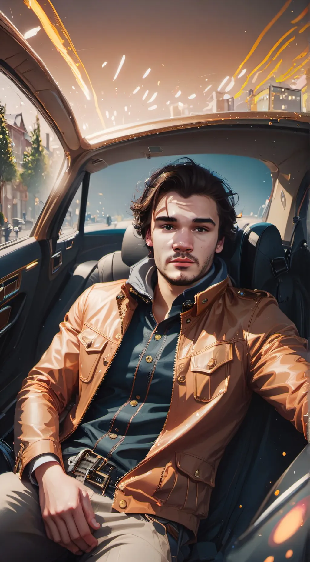 ai character: Dylan  background