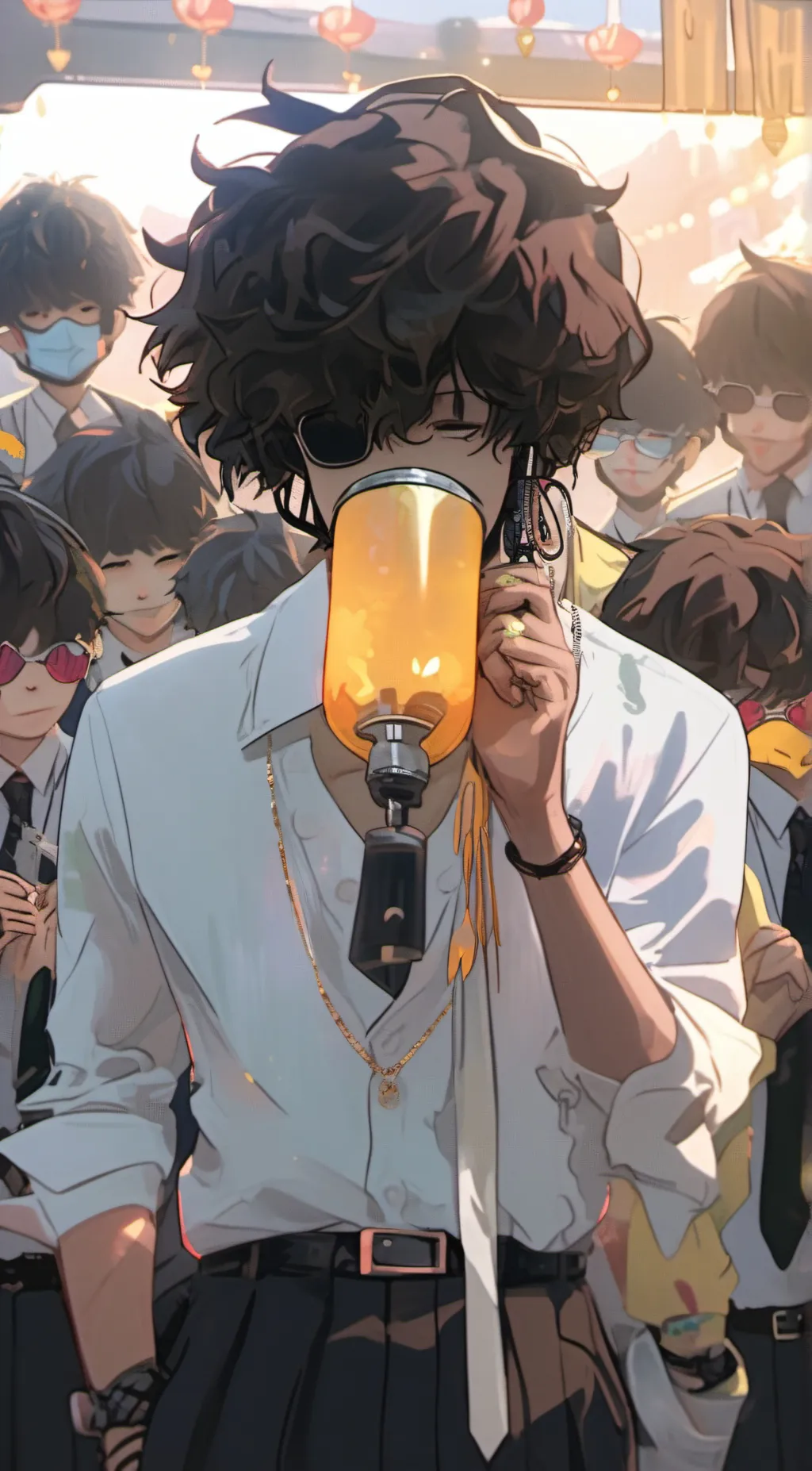 ai character: vinncent> background