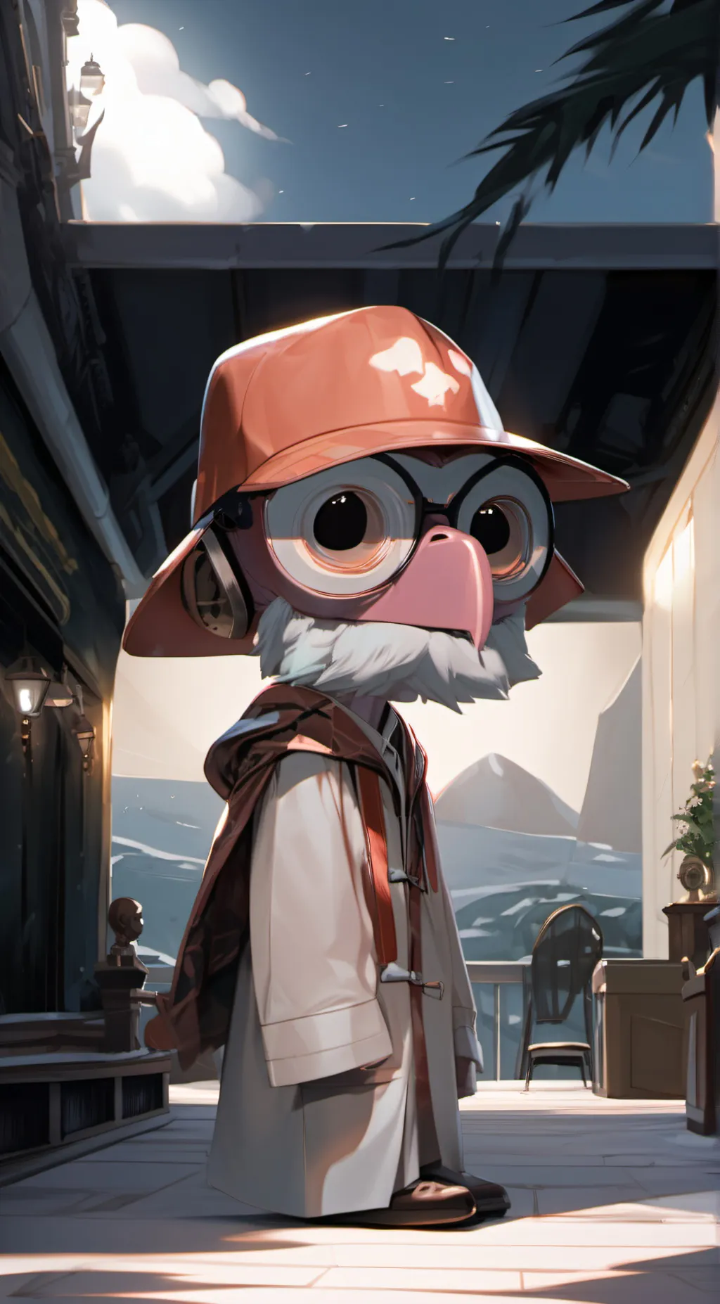 ai character: Caine background