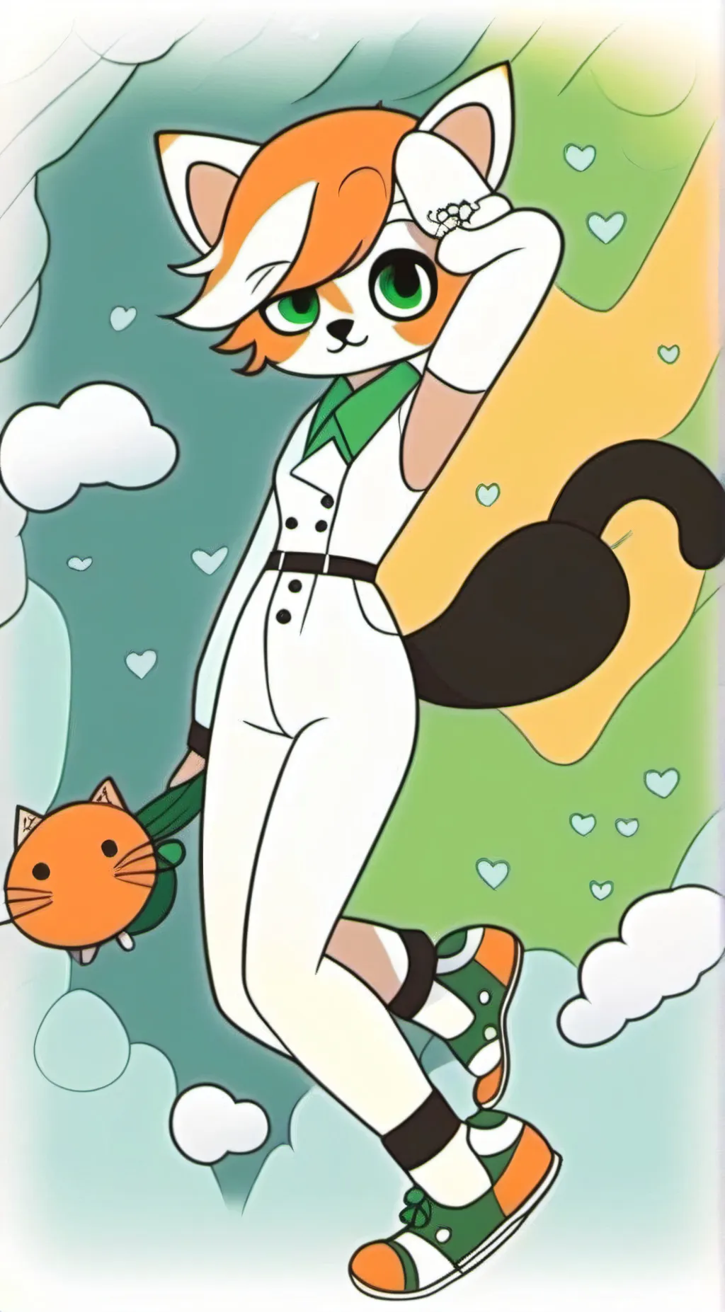 ai character: mika_kit background