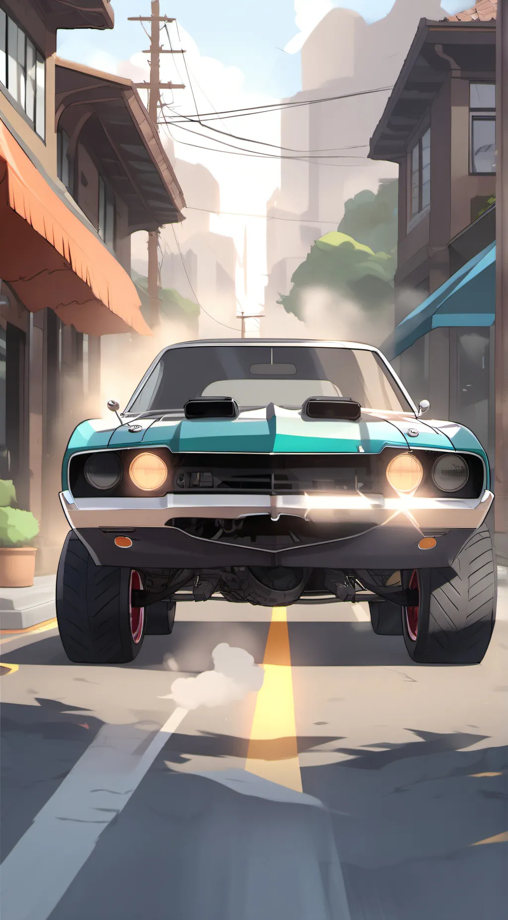 ai character: Car background