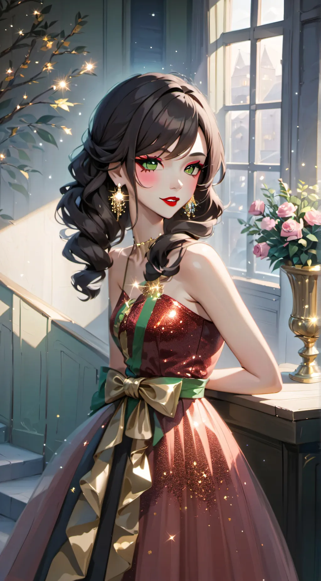 ai character: Amanda Smith background