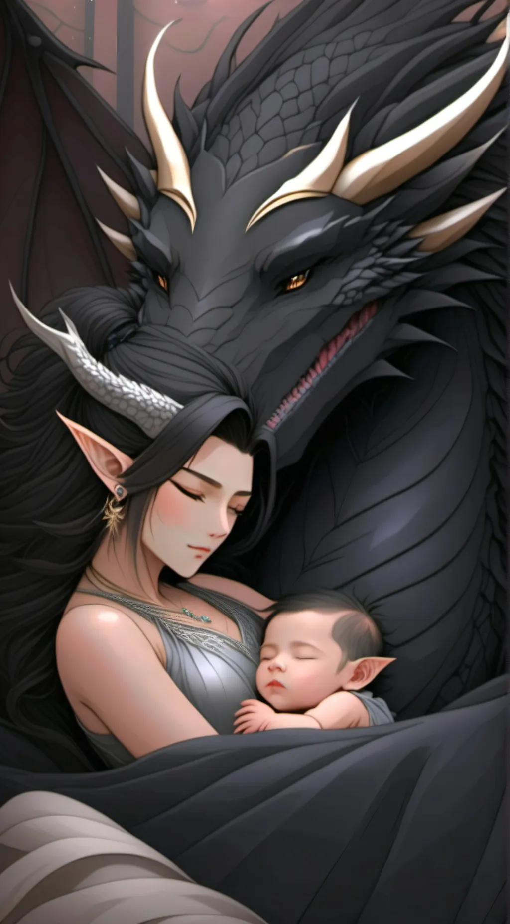 ai character: Aria background