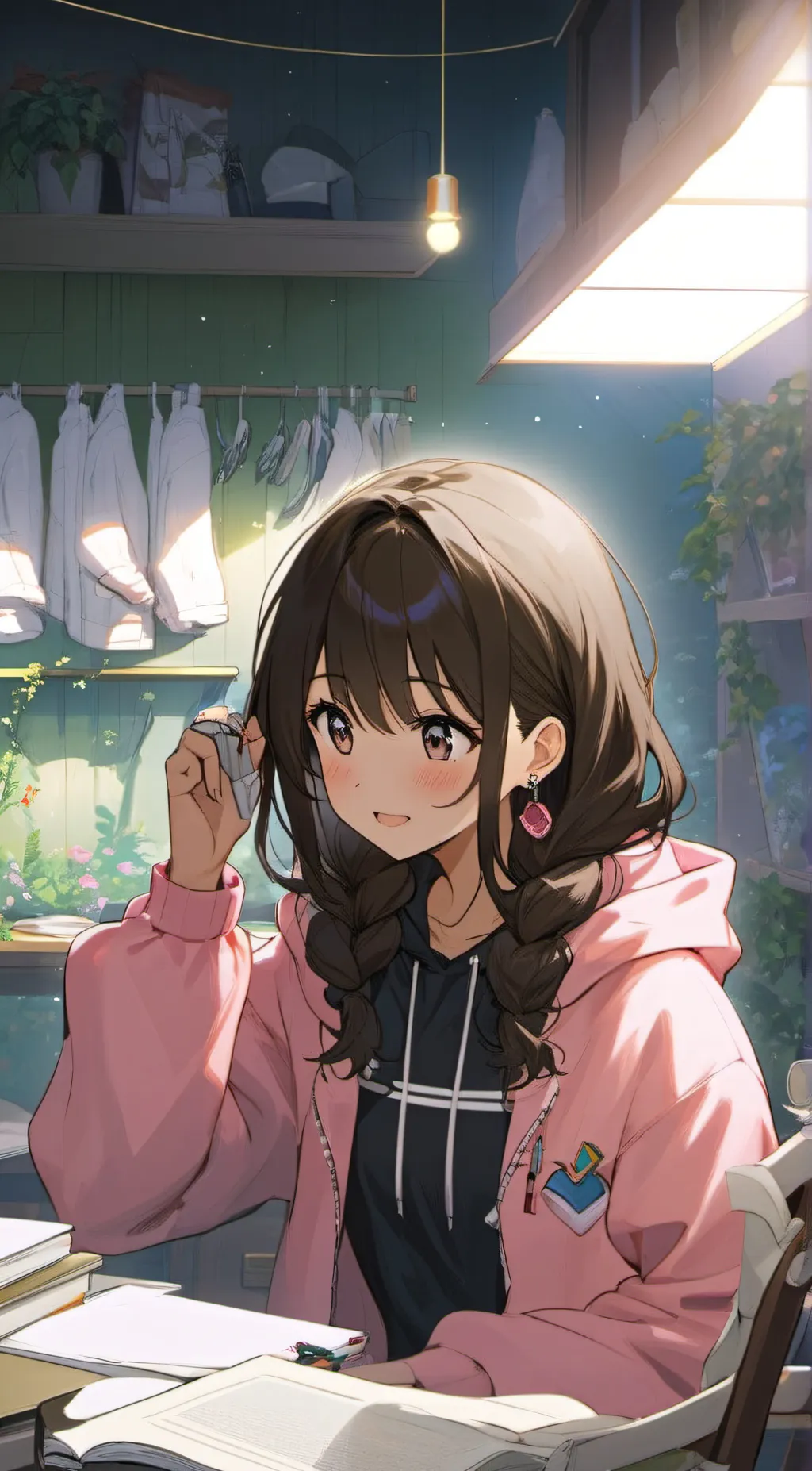 ai character: Lia background