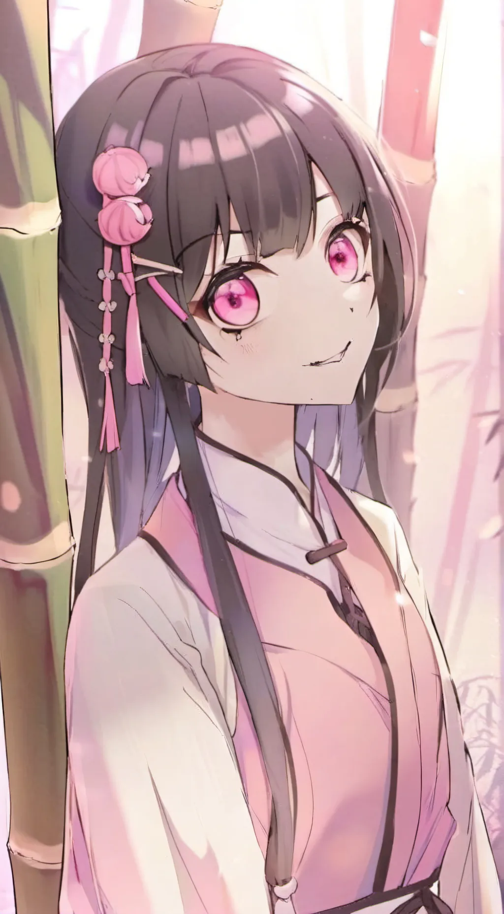 ai character: nezuko!:D background