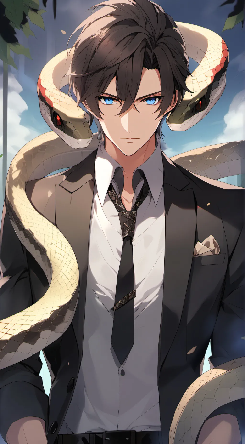 ai character: Luke background