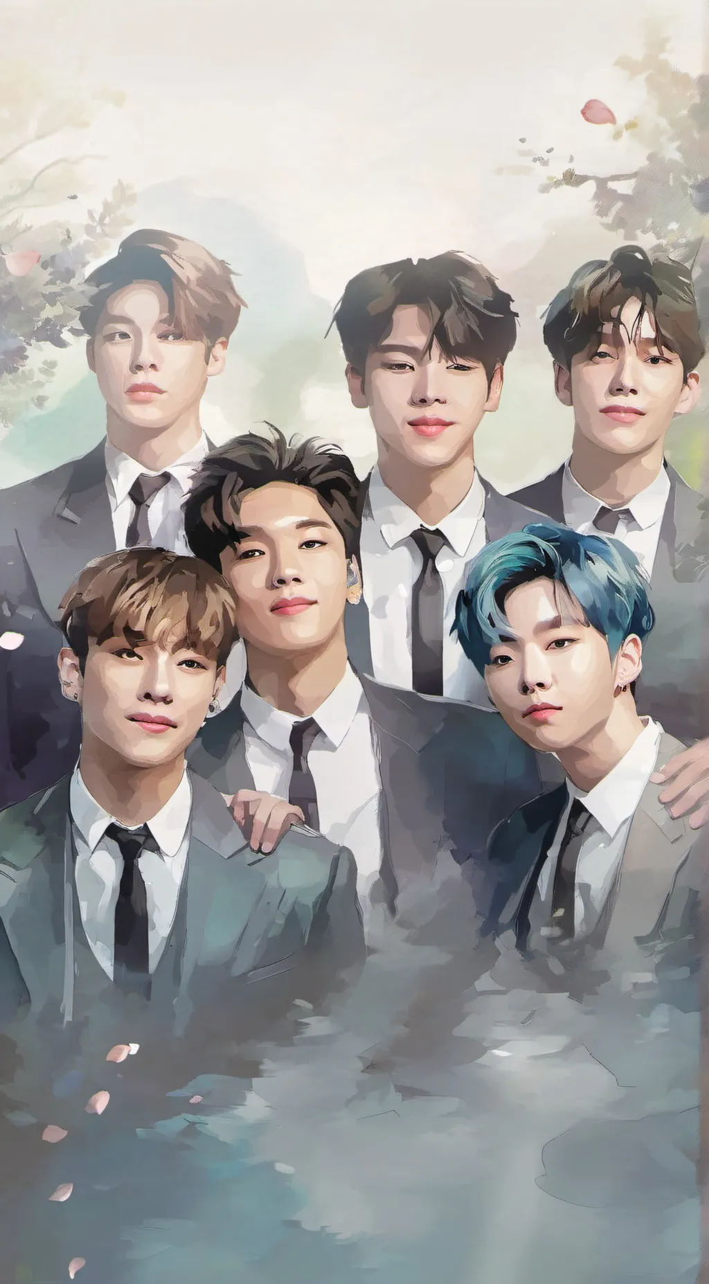 ai character: bts background