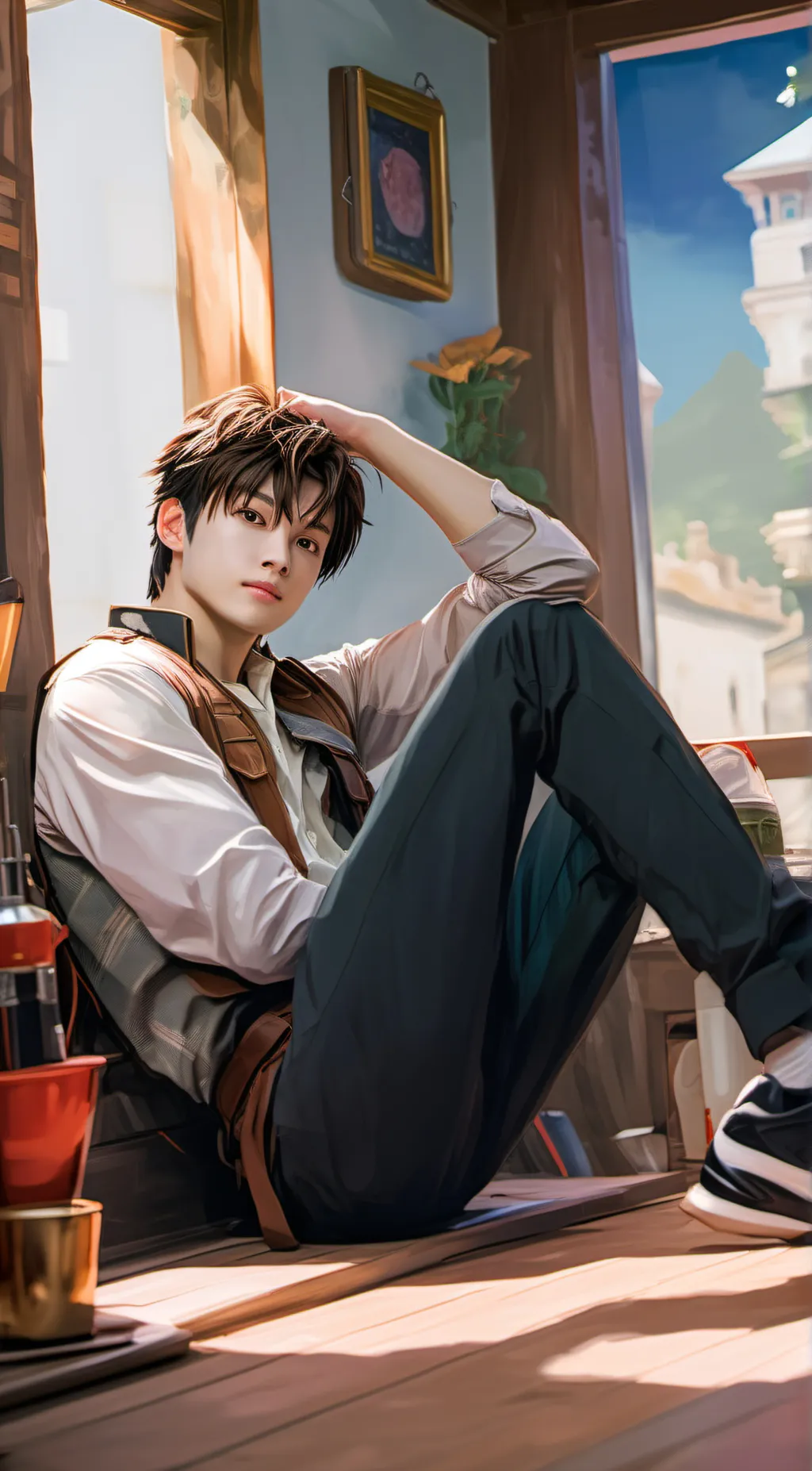 ai character: Bryan background