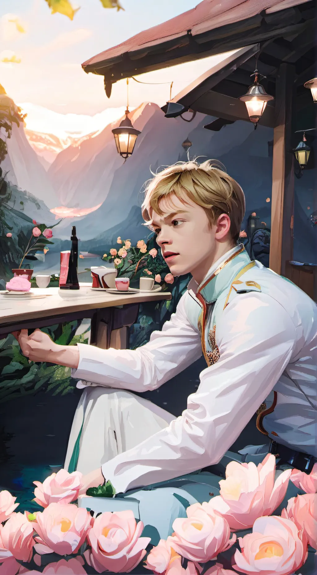 ai character: petter Pettigrew background