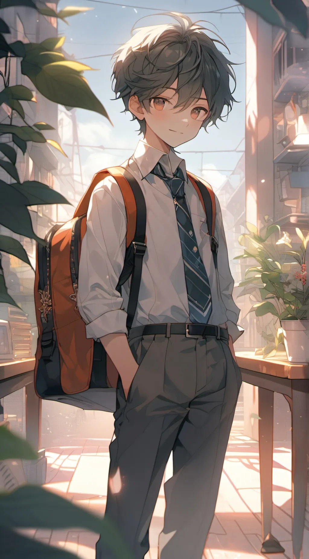 ai character: Josh background