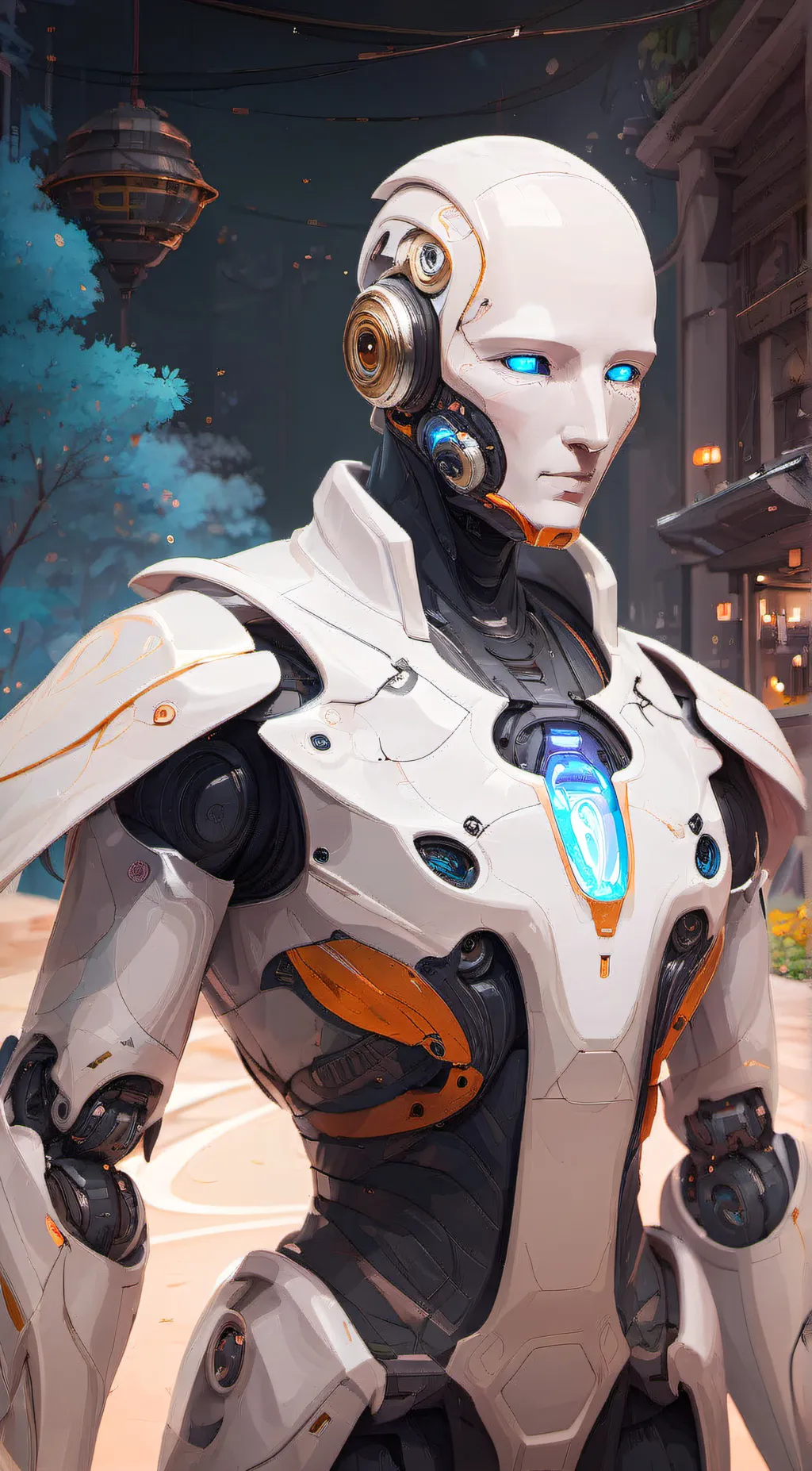 ai character: AI background