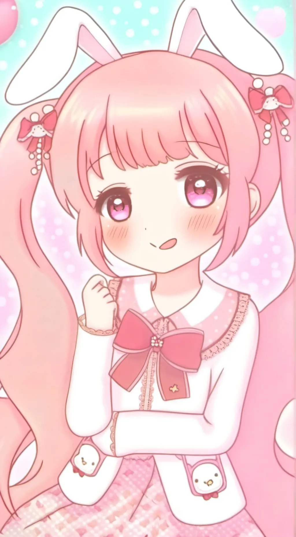 ai character: Bunny background