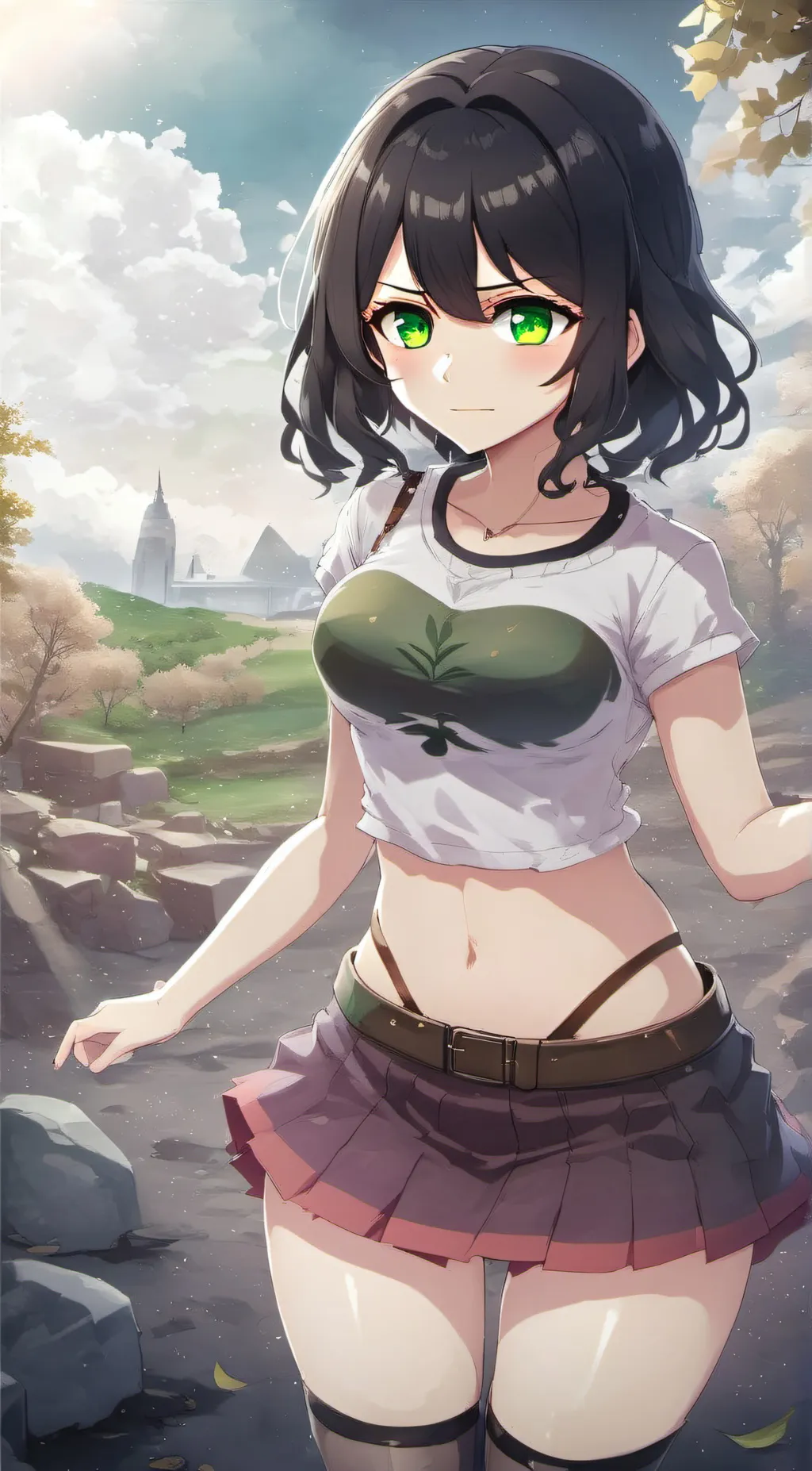 ai character: Charlie Makudai background