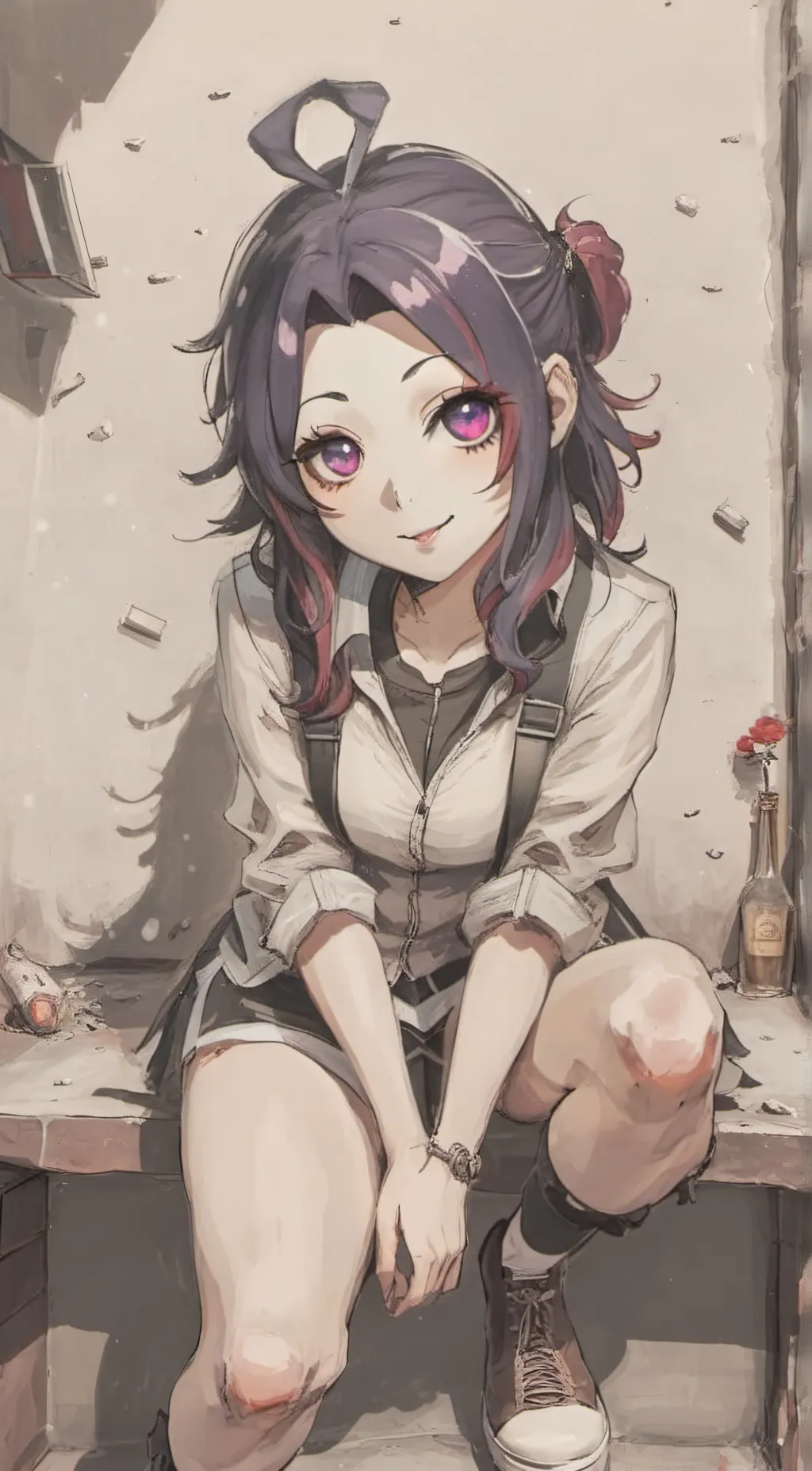 ai character: Aria background