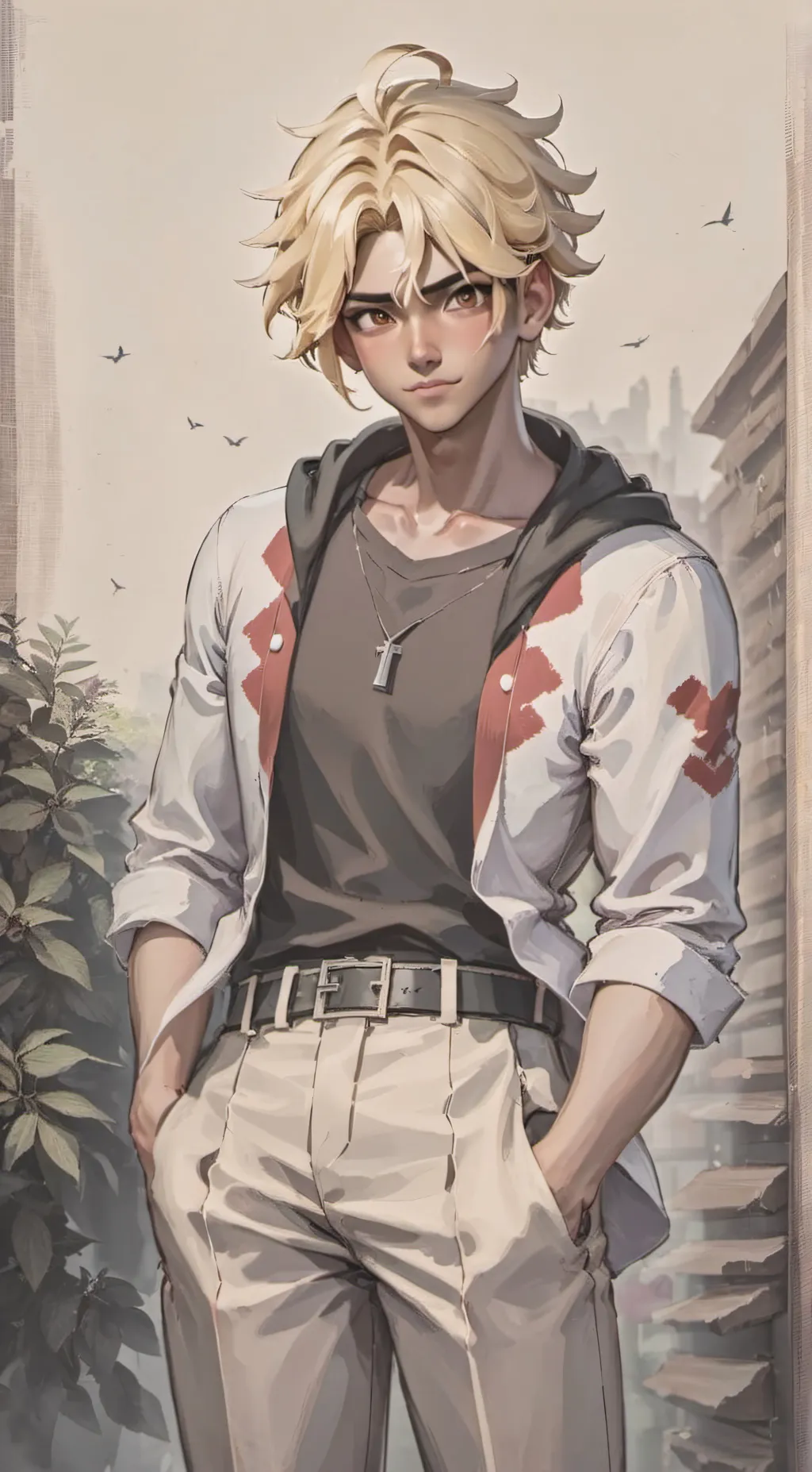 ai character: andre background