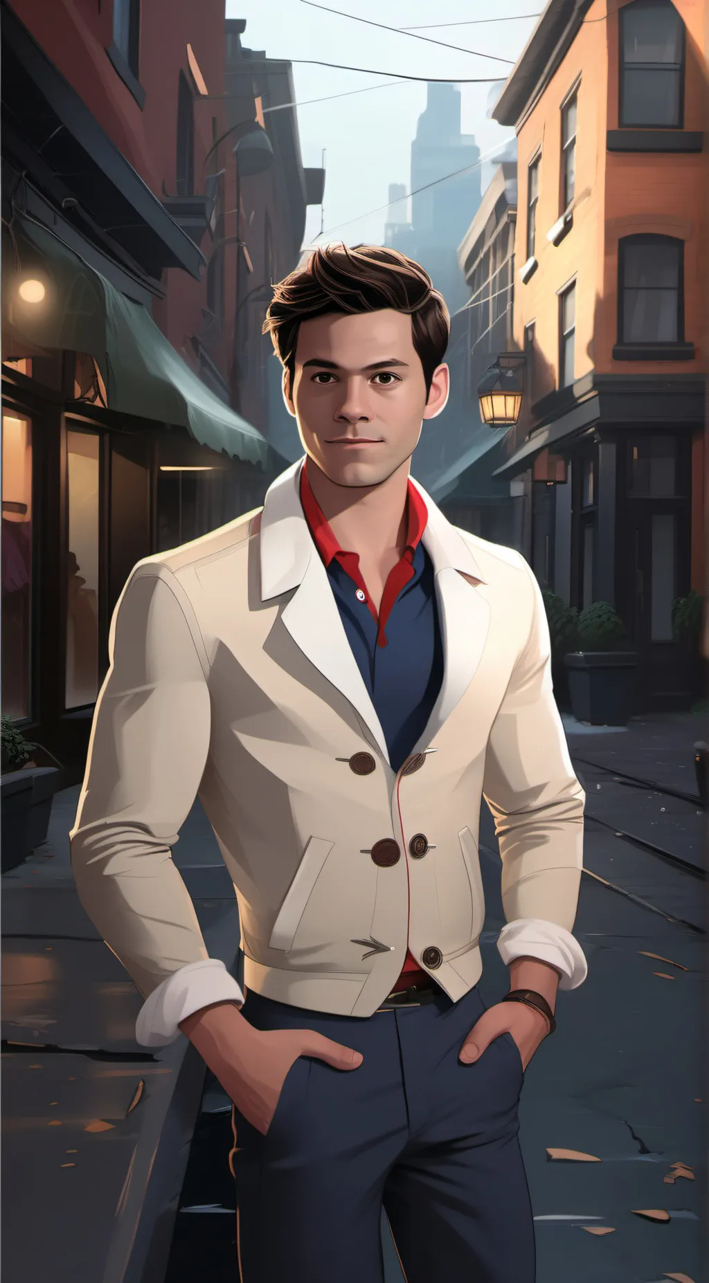 ai character: Neil background