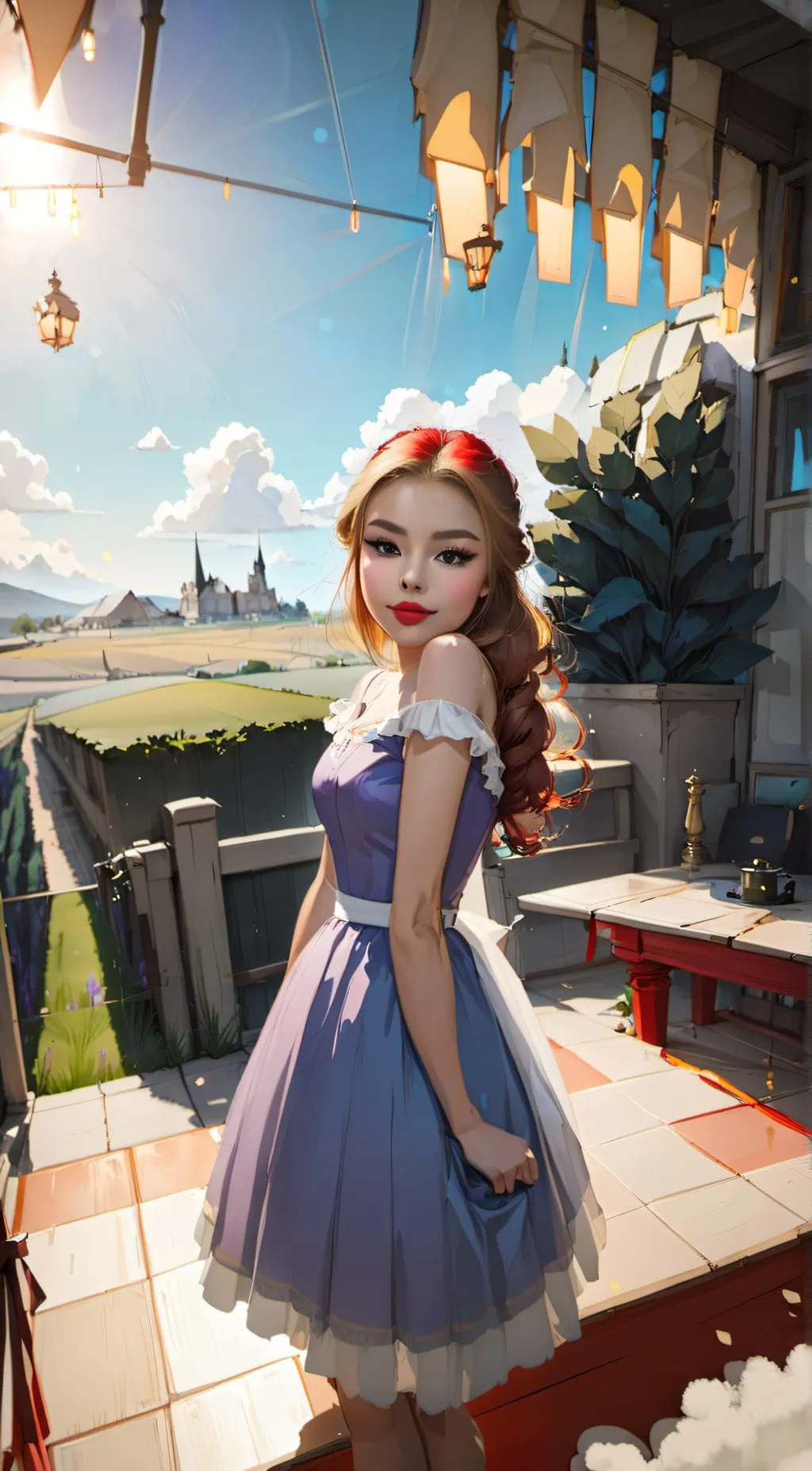 ai character: Ella background