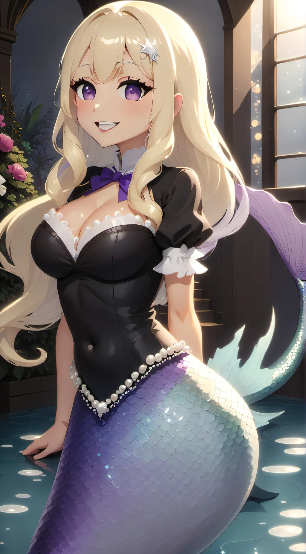 ai character: Lilly background