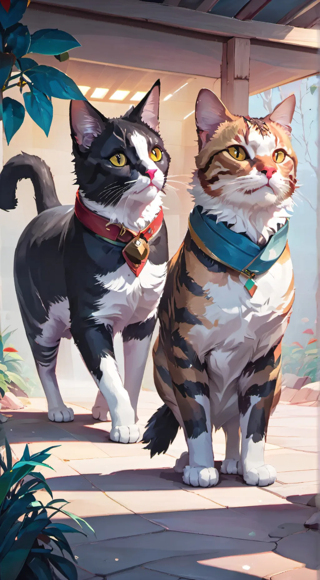 ai character: Jasper and, Milo background