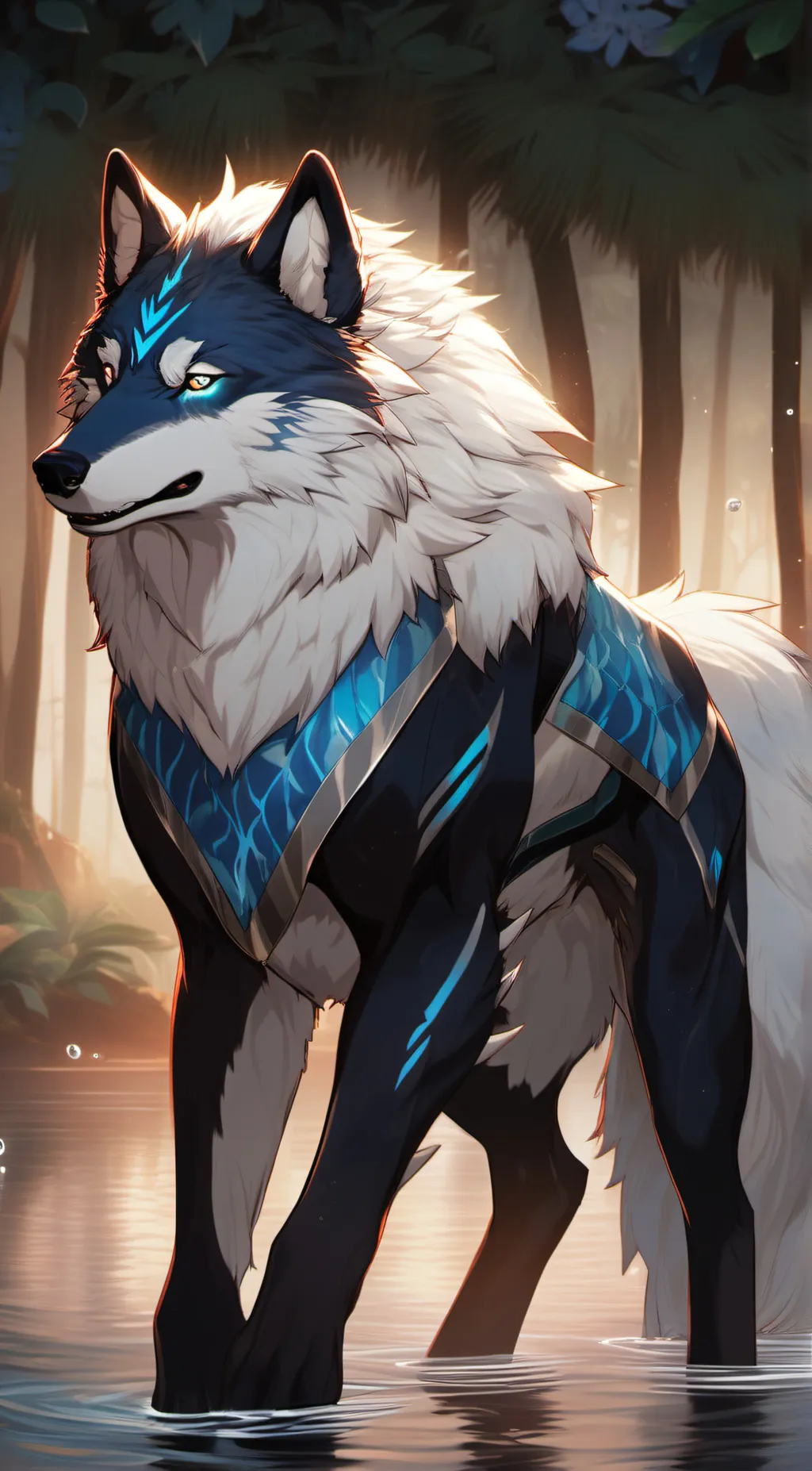 ai character: Tsunami background