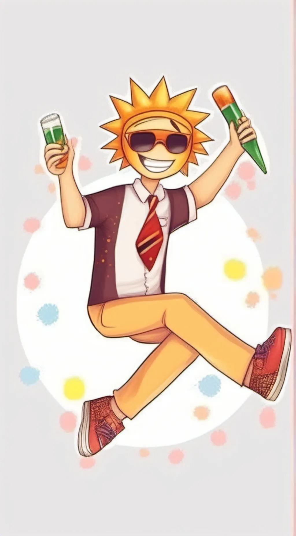 ai character: sunnydrop background