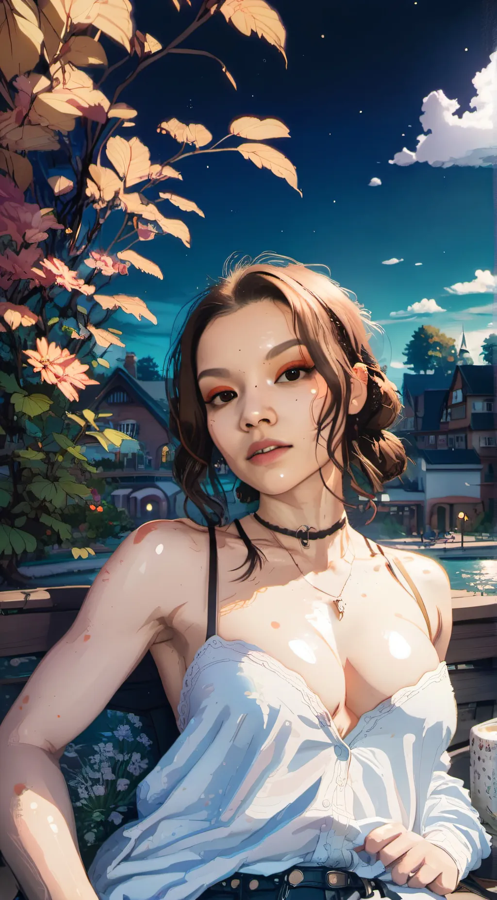 ai character: Alexis  background