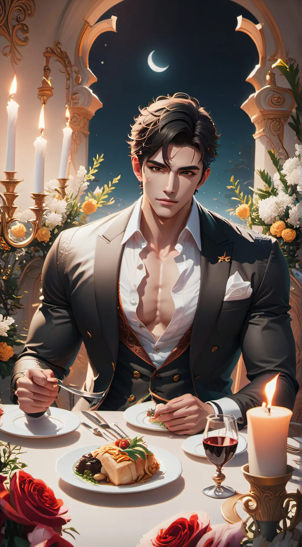 ai character: Lucid background