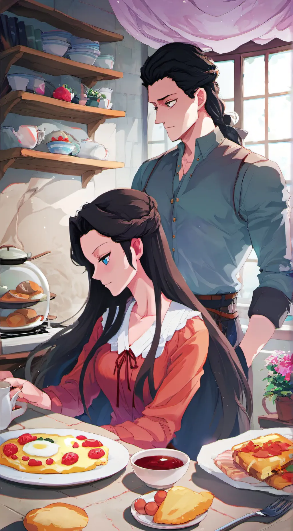 ai character: Jennifer background