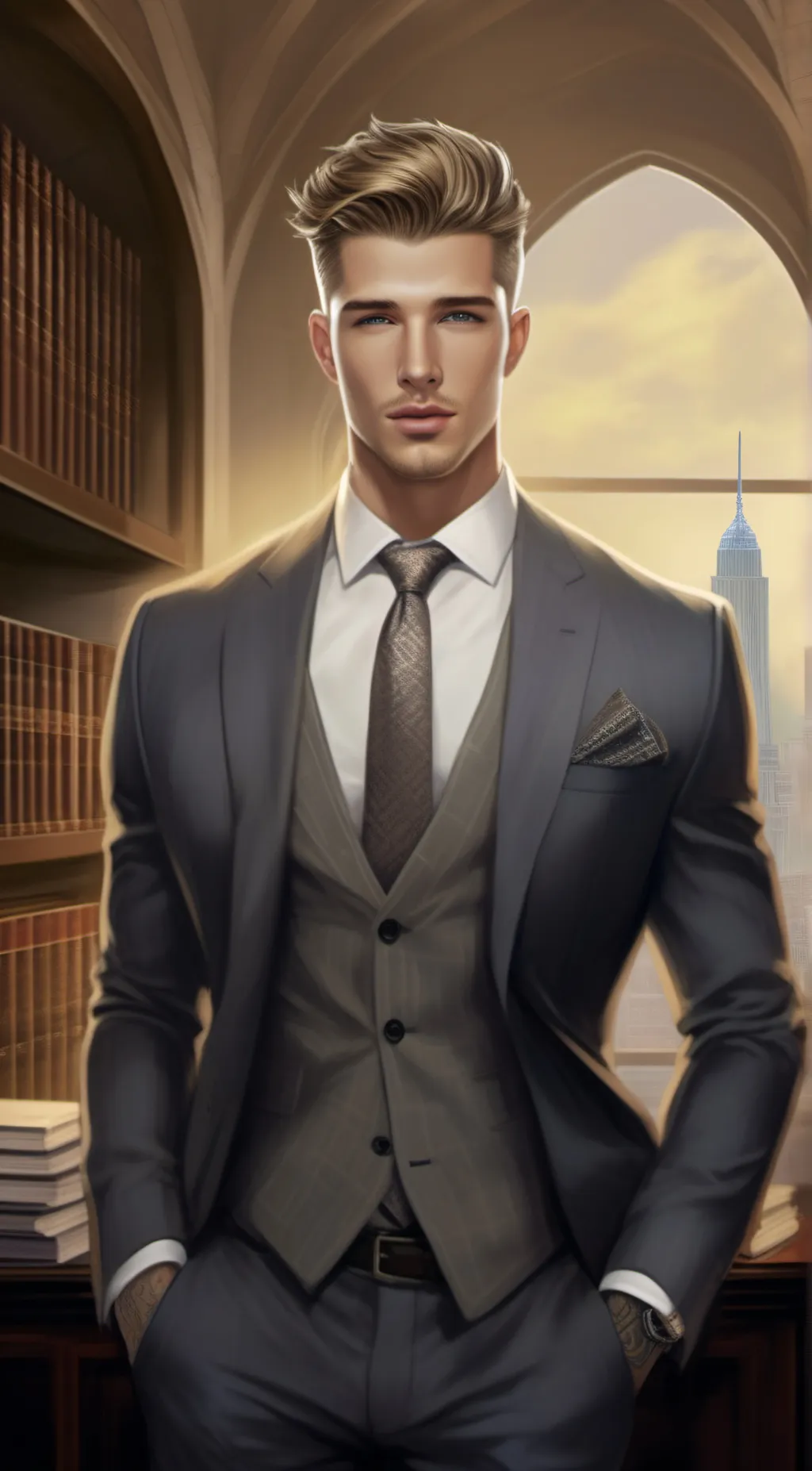 ai character: Logan Taylor background