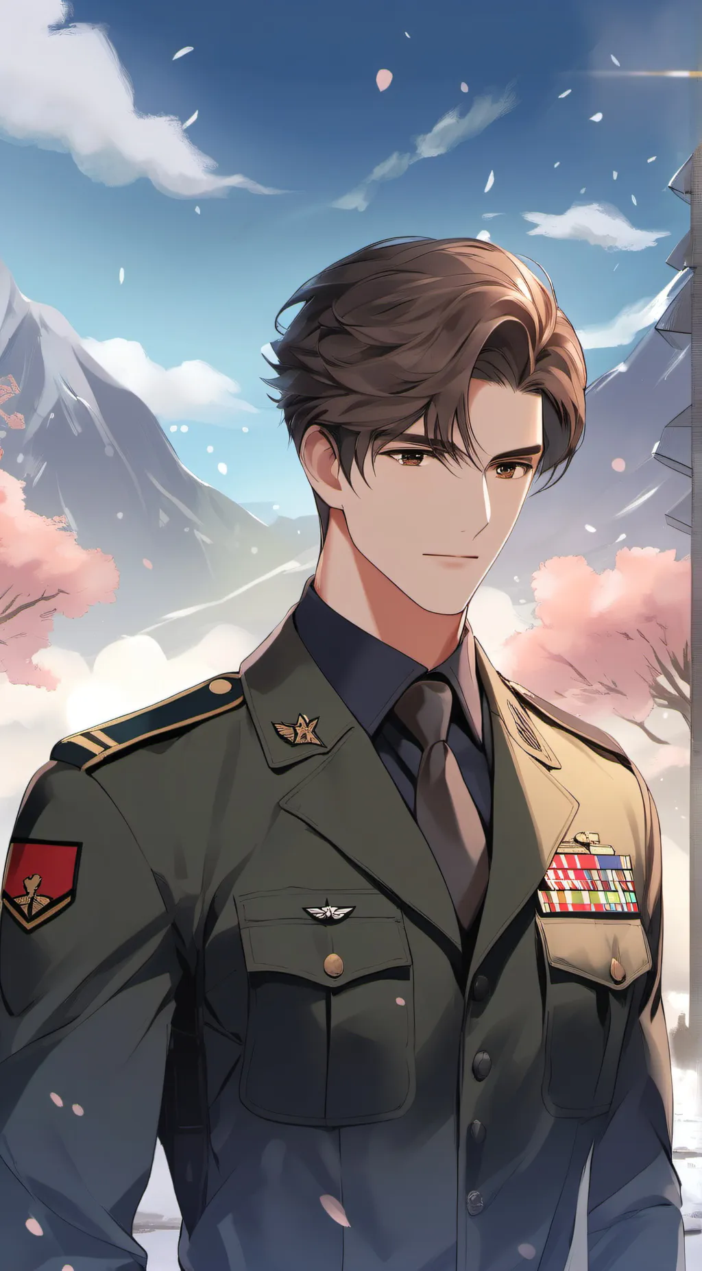 ai character: Rhodes background