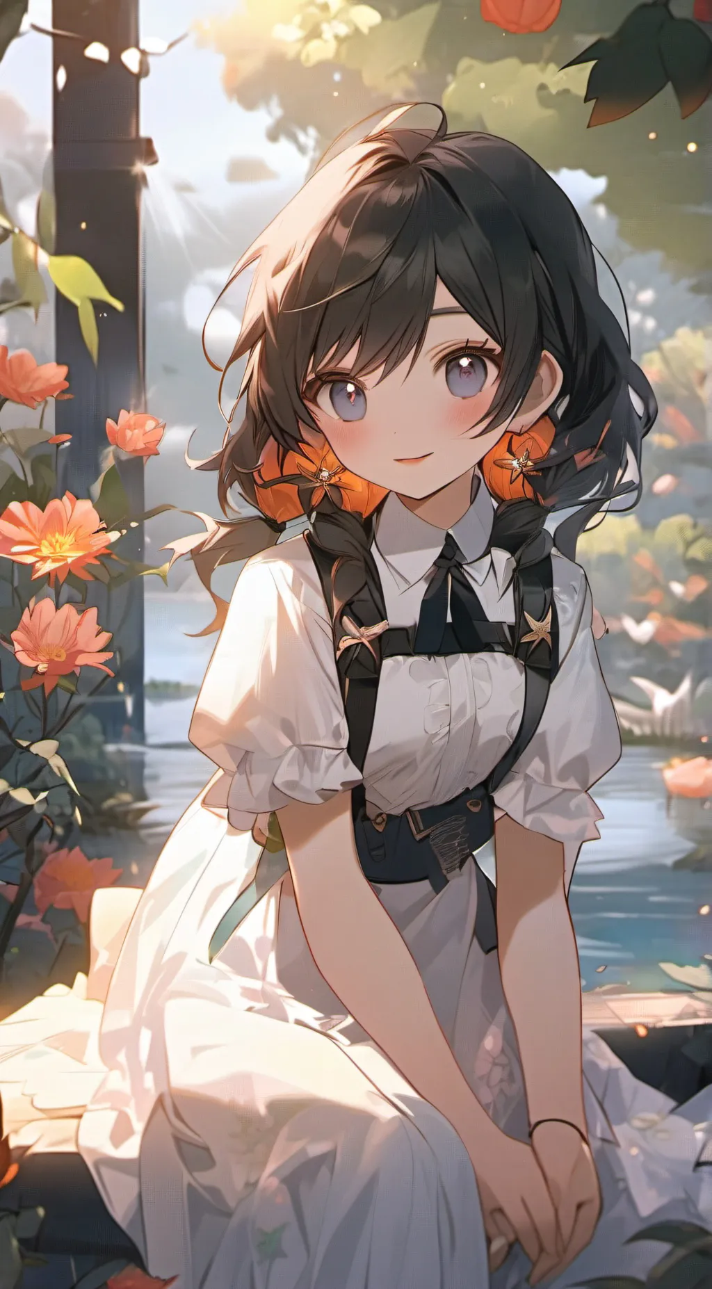 ai character: Mckenzie  background