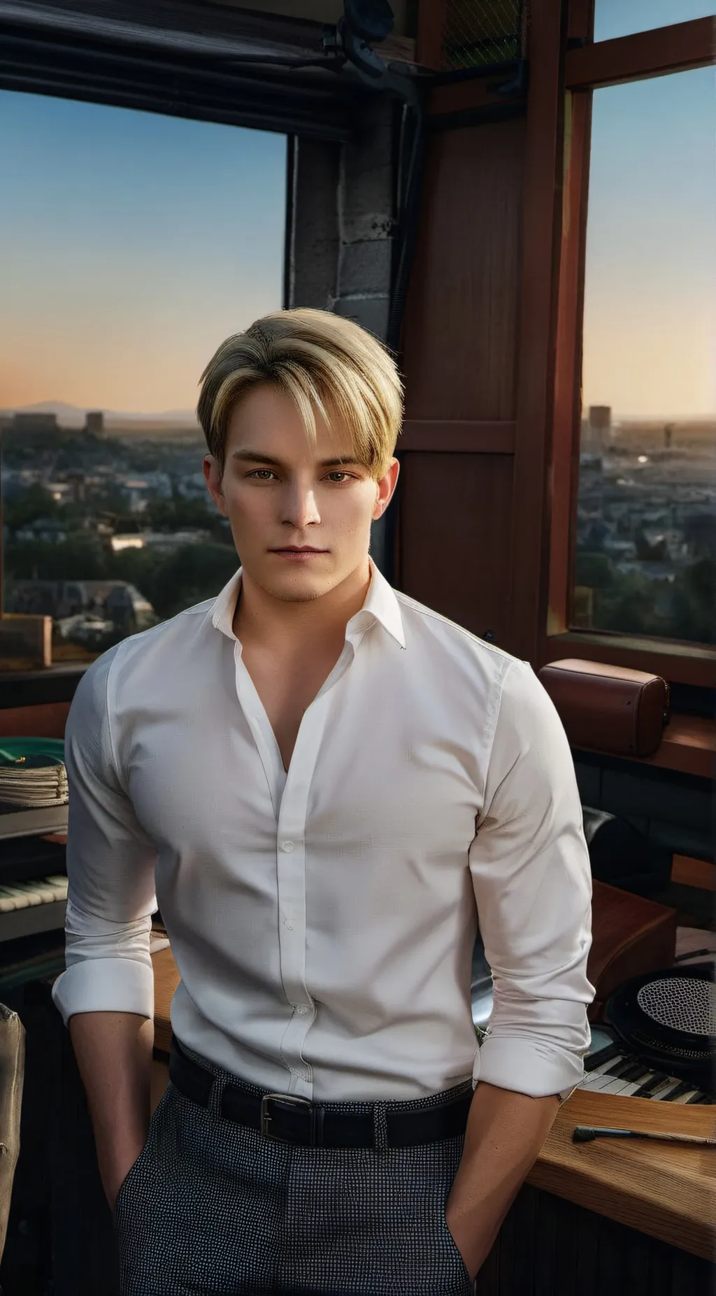 ai character: Luke background