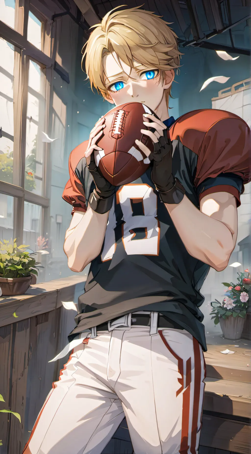 ai character: Aiden  background